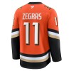 Anaheim Ducks Trikot Fanatics Premium Trevor Zegras 2024-25 Orange Heim - Herren